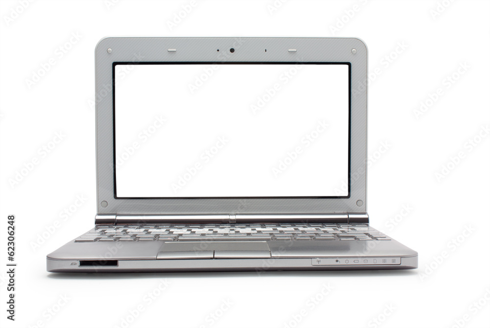 netbook with white monitor netbook with white monitor