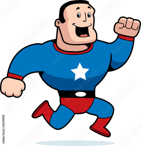 Superhero Running