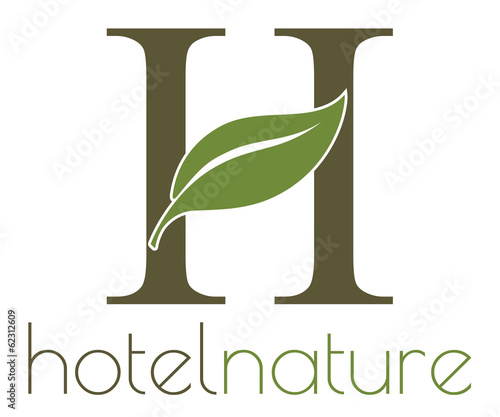 Hotel nature logo