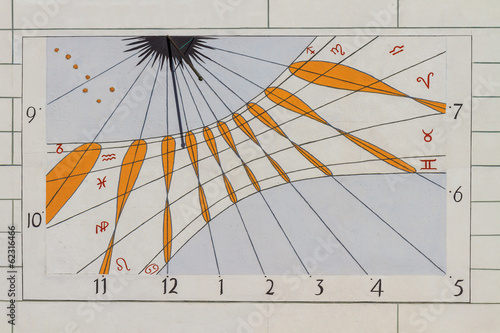 Modern Sun Dial / Solar Clock