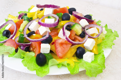 Fresh Tasty Greek Salad