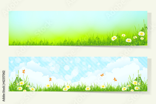 Two Horizontal Banners