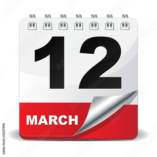 12 MARCH ICON