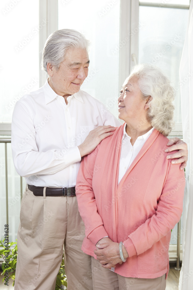 .Portrait of senior couple. .Portrait of senior couple.