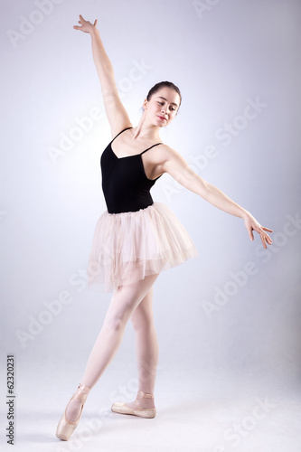 Ballet dancer in tulle