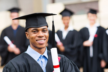 african male university graduate