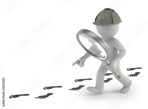 Photos 3d small people - super sleuth