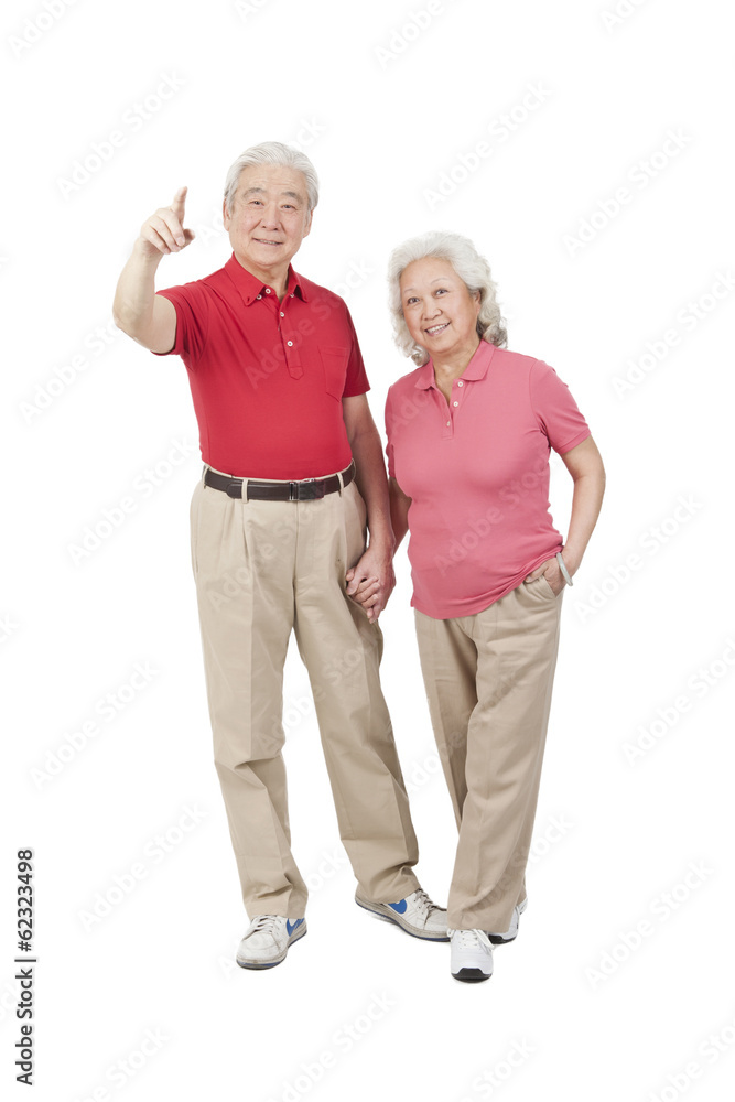 .Portrait of senior couple. .Portrait of senior couple.