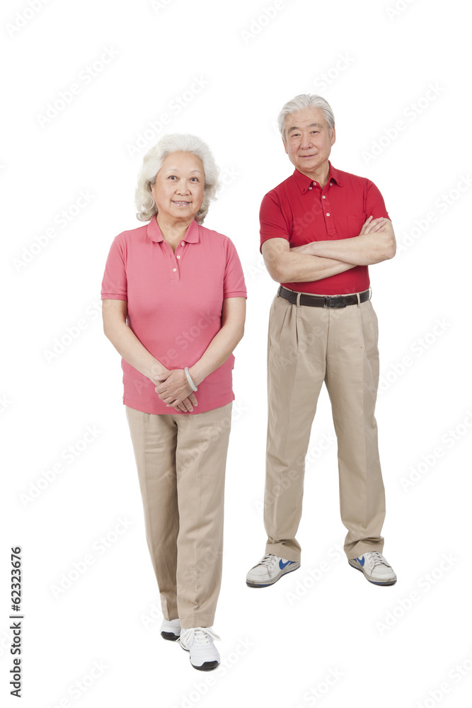 .Portrait of senior couple. .Portrait of senior couple.