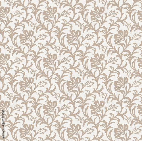 Seamless floral background for fabrics