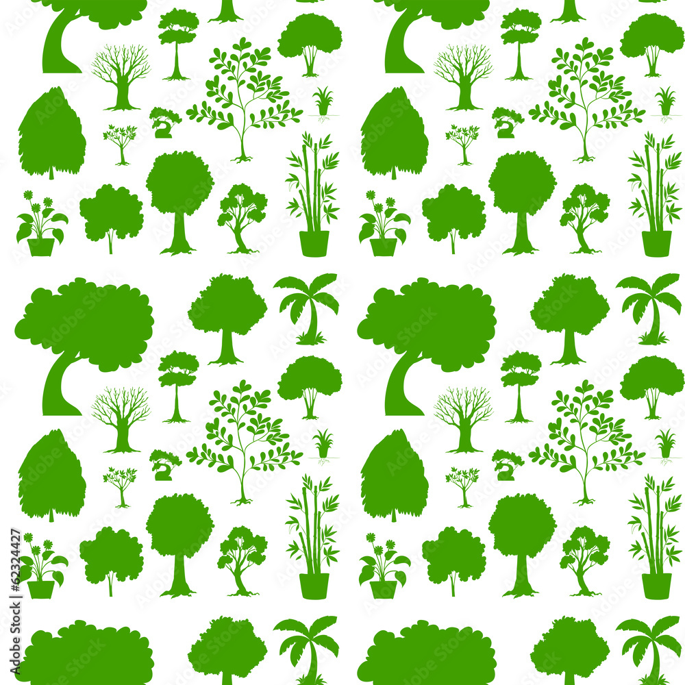 Green seamless template Green seamless template