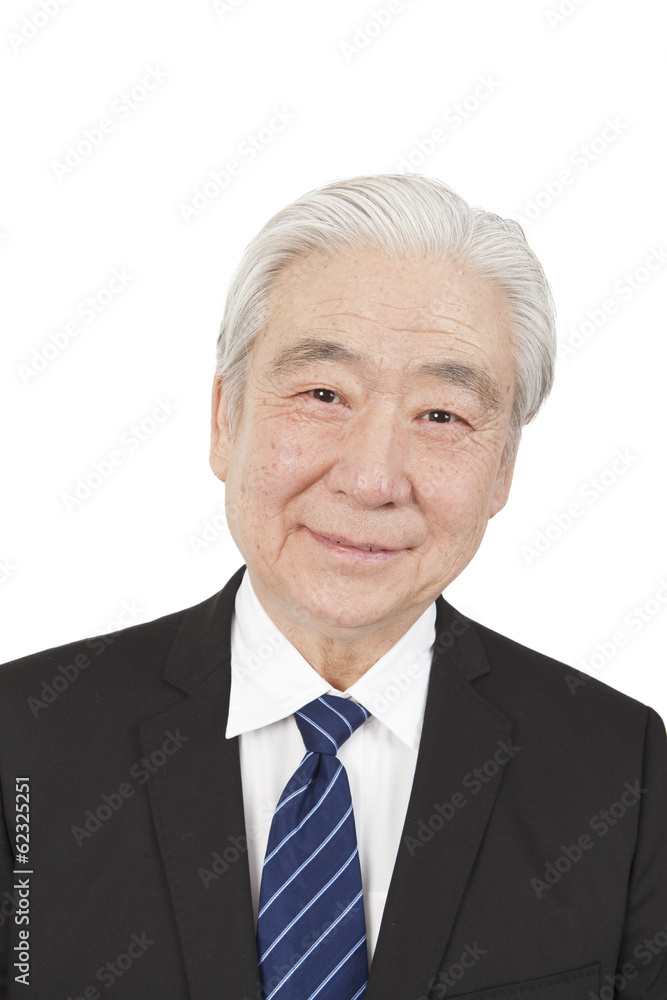 .Portrait of senior businessman. .Portrait of senior businessman.