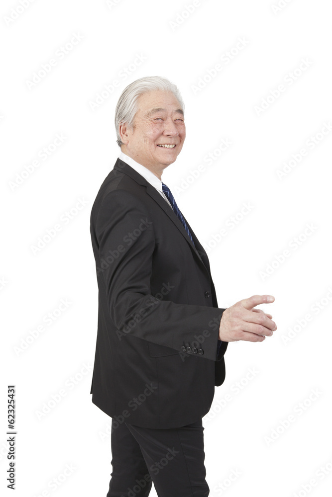 .Portrait of senior businessman.