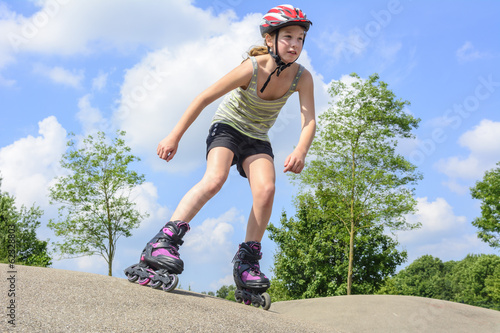 Obraz na płótnie Inline-Skating