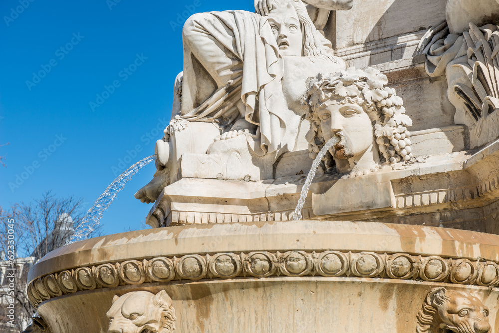 Obraz premium Fontaine Pradier
