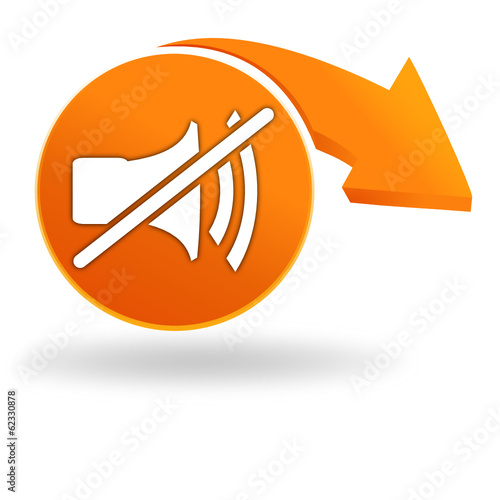 couper le volume sur bouton orange