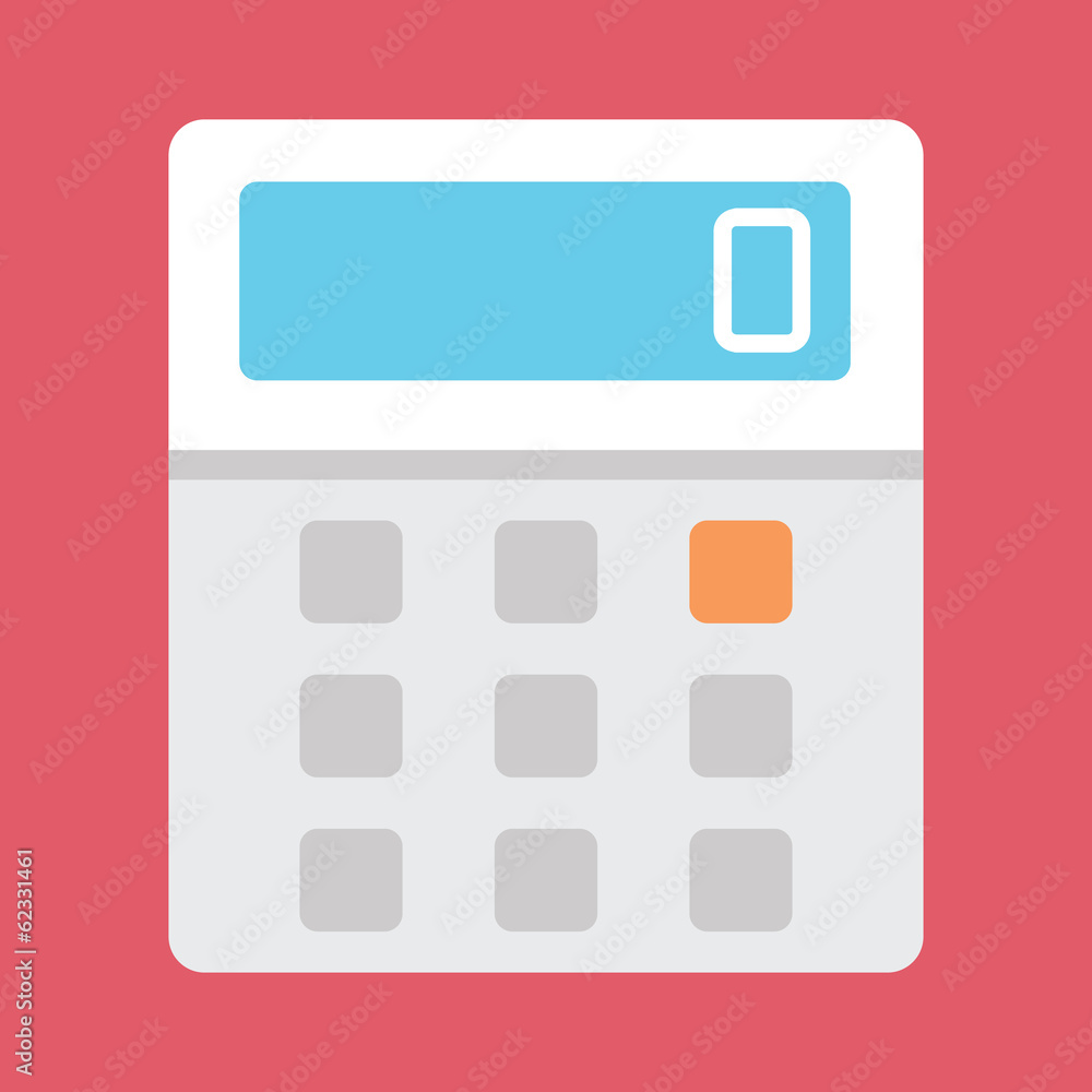 Vector Calculator Icon Vector Calculator Icon