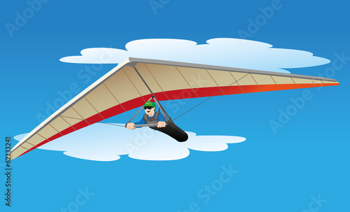 Flying with Hang gliding