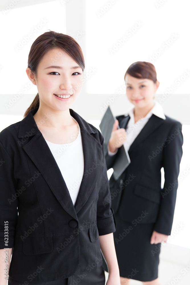 portrait of young asian businesswomen