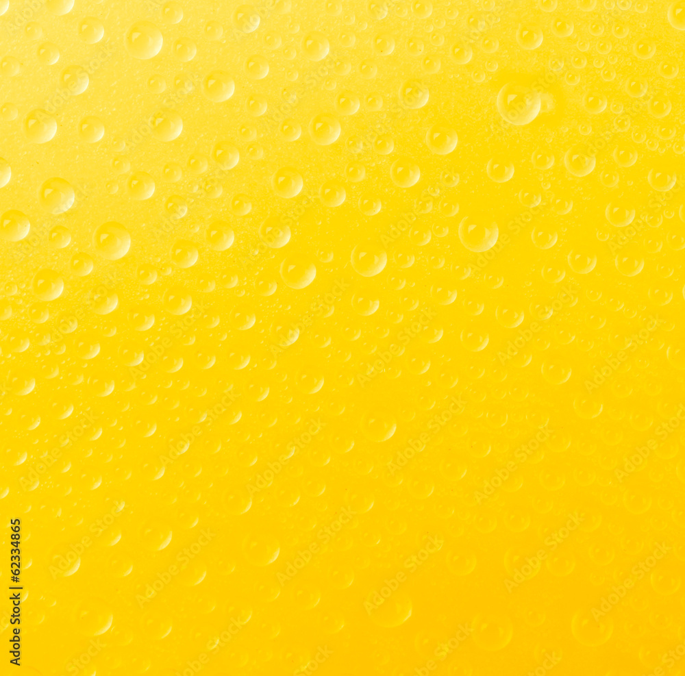 Water drop on color background Water drop on color background