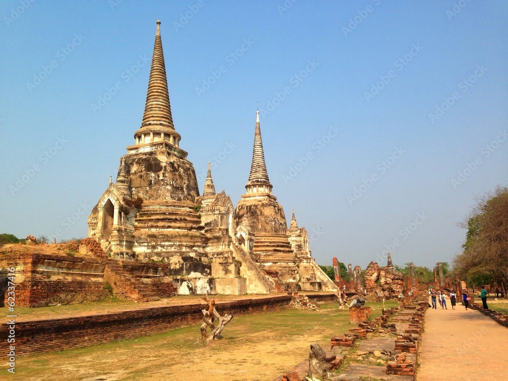 Fototapeta premium thai temple of ayutthaya