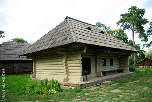 Traditional house. National Village Museum, Bucharest, Romania. © Lucian Bolca