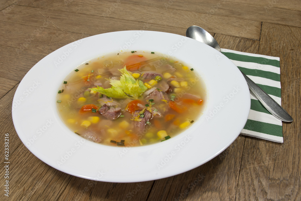 smoked broth soup smoked broth soup