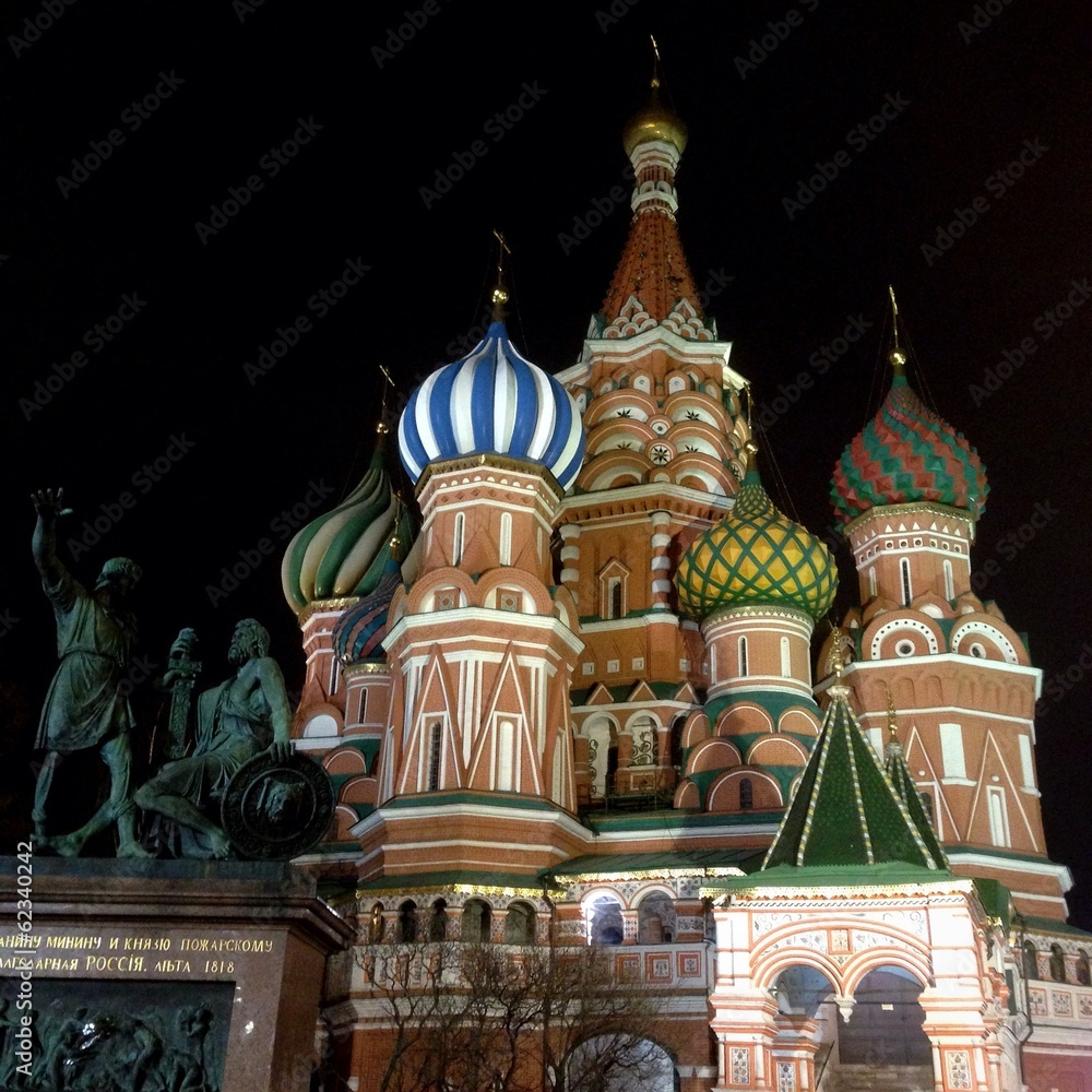 собор Василия Блаженного на Красной площади в Москве
