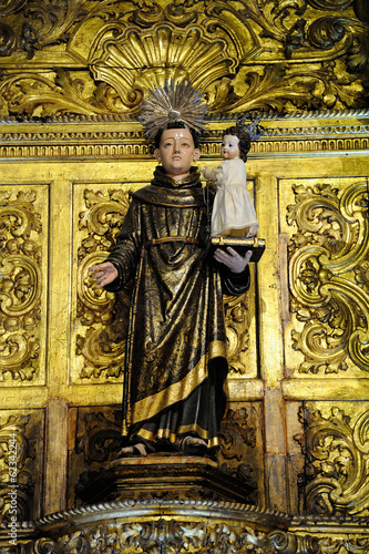 Obraz na plátně Statue de Saint Antoine