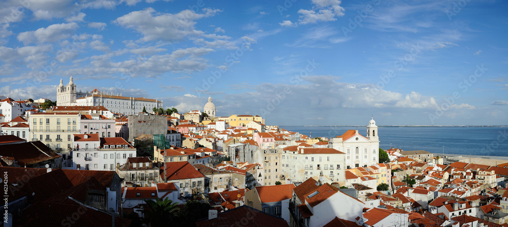 Vue panoramique de Lisbonne