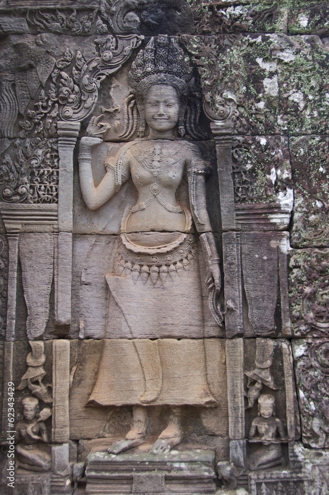 Apsara  Statue in Bayon Temple