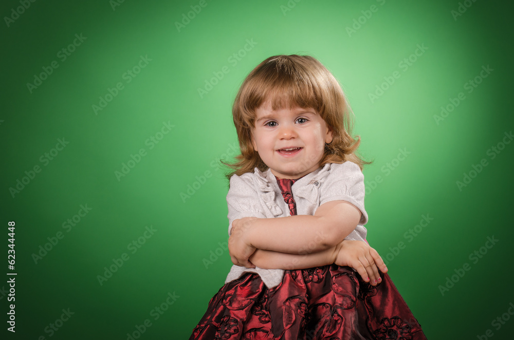 Little girl posing Little girl posing