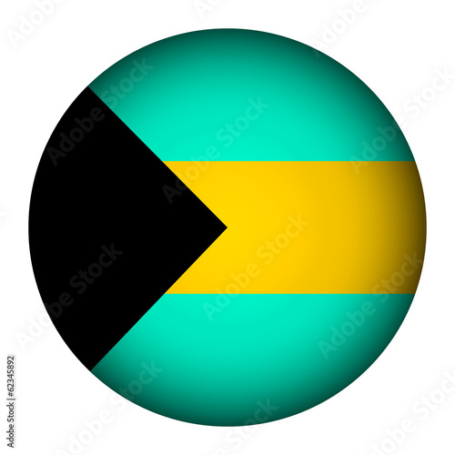 Free Download Bahamas flag button. - GFXLoad