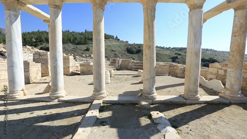 3rd century BC Ancient Hierapolis (St. Phillippe Martyrion) photo