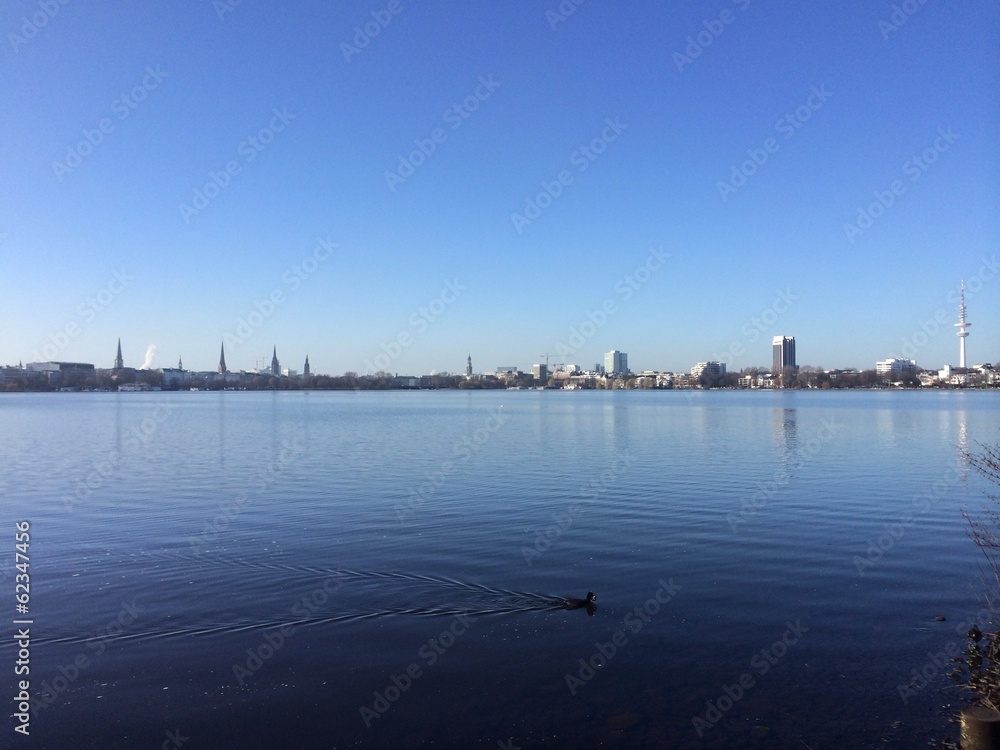 alster in the morning