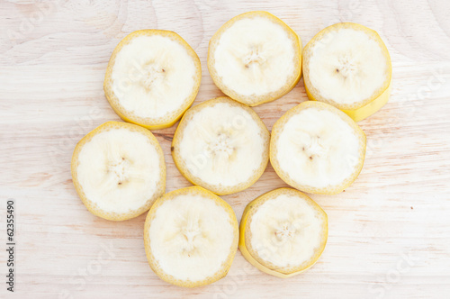 Closeup banana
