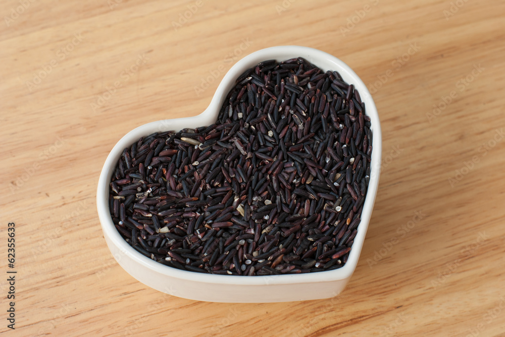 Organic Dry Multi Grain Rice against a background Organic Dry Multi Grain Rice against a background