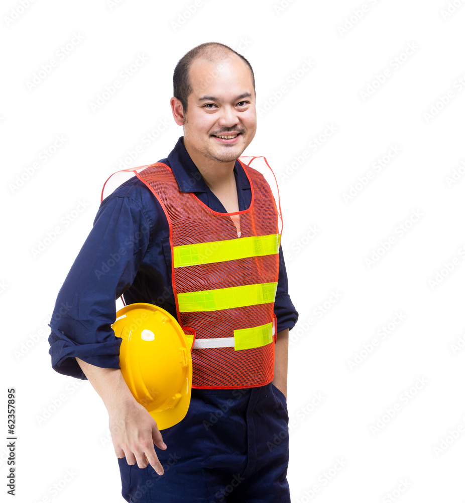 Asia construction worker Asia construction worker
