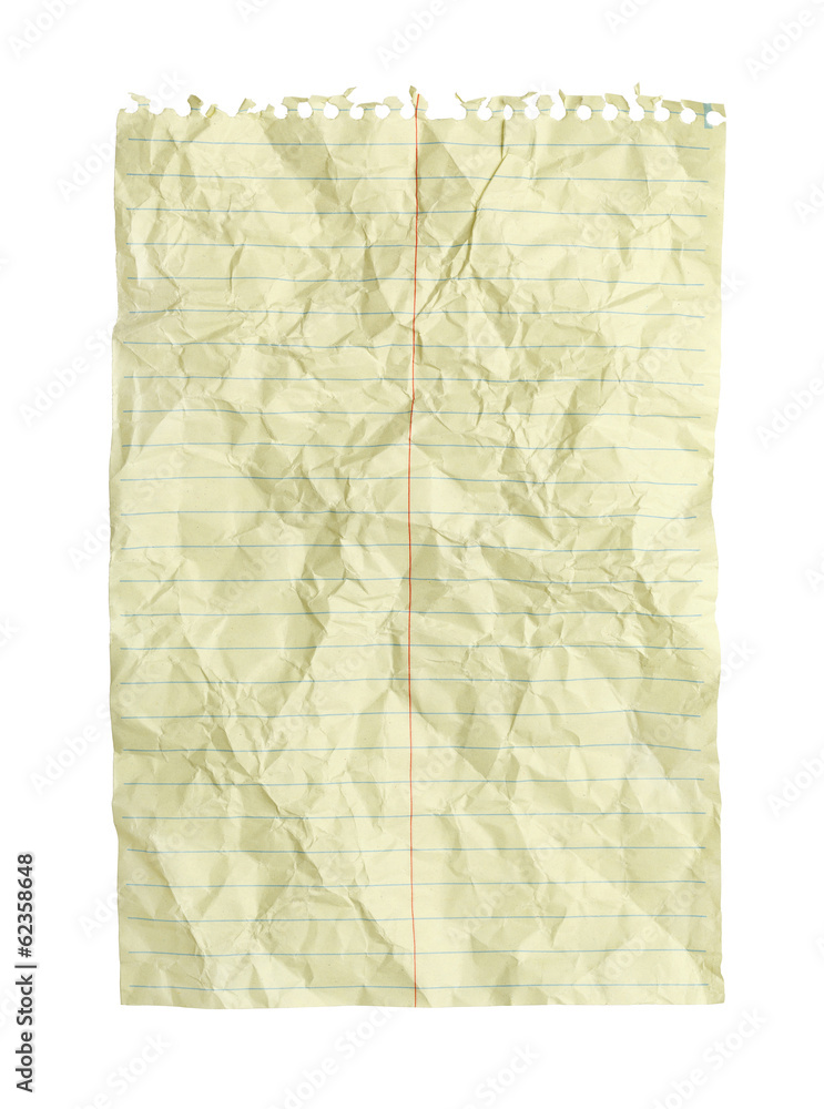 Wrinkled Line Paper