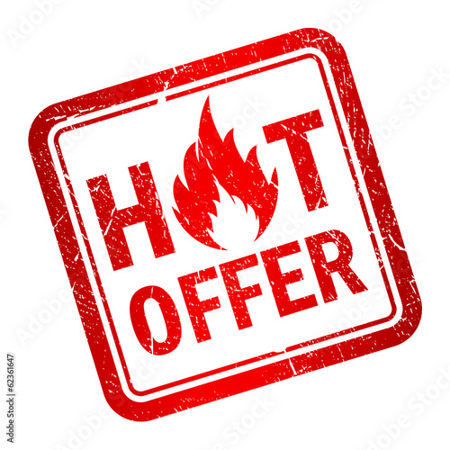 Hot offer stamp
