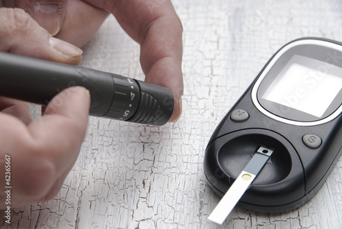 Blood sugar exam