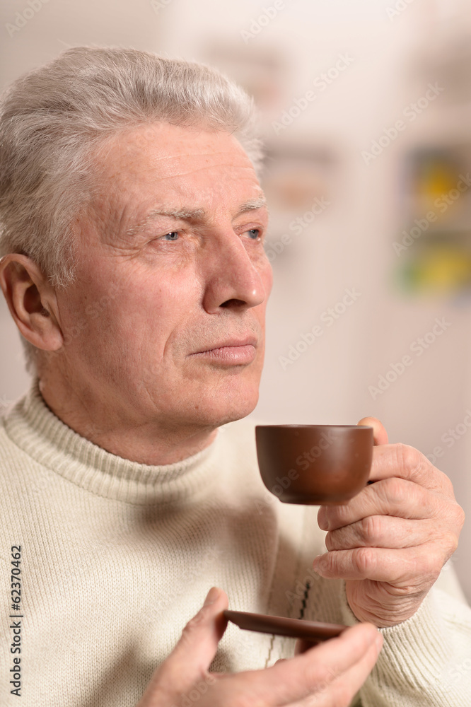Portrait of a senior man Portrait of a senior man