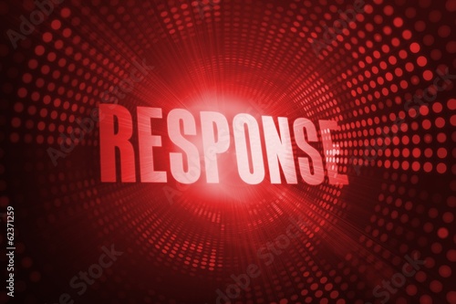 Response against red pixel spiral