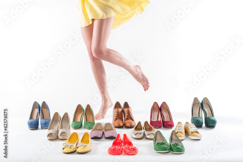 Woman Legs And Shoes