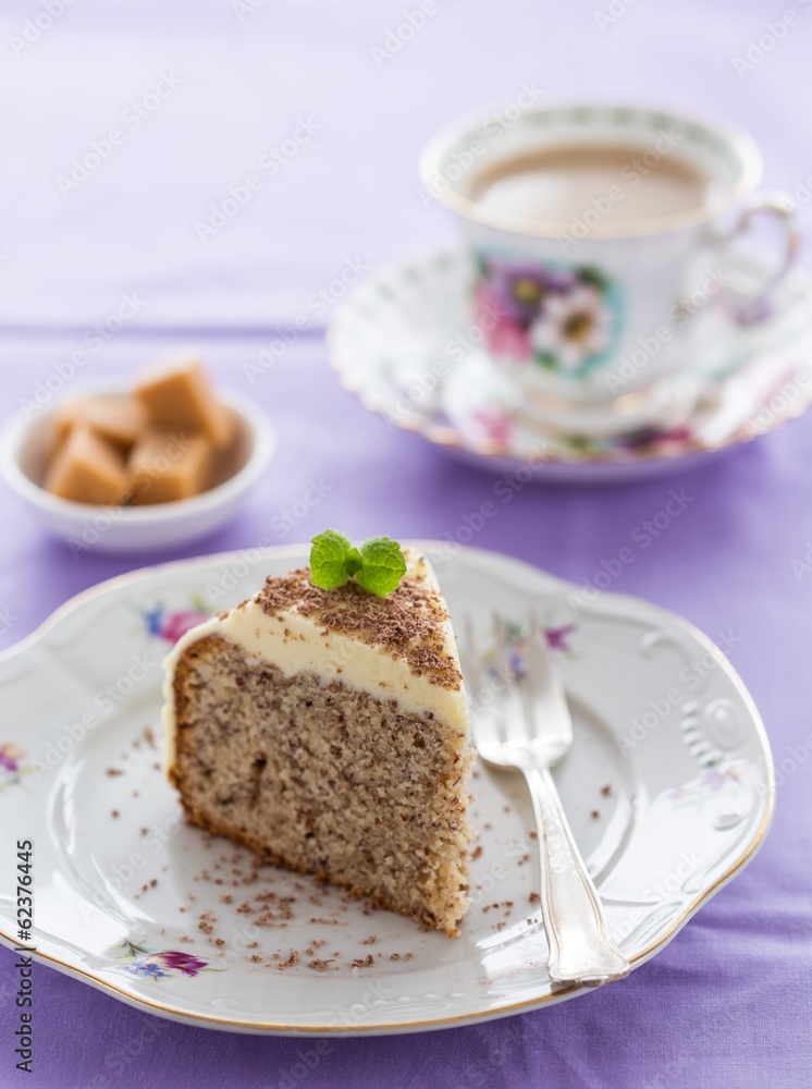 Piece of nut cake Piece of nut cake