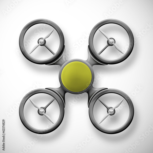 Isolated quadrocopter