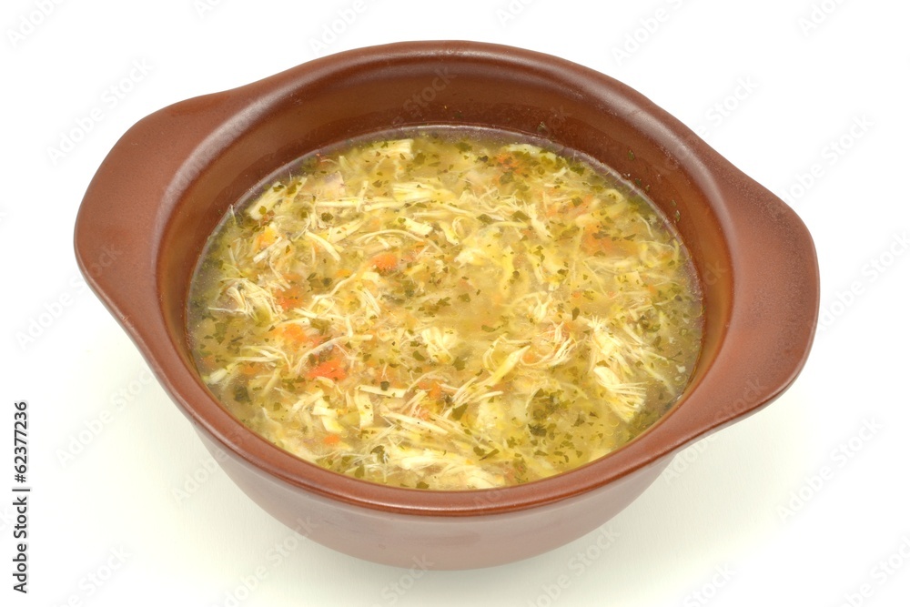 zupa flaczki drobiowe