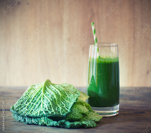 Kale smoothie photo