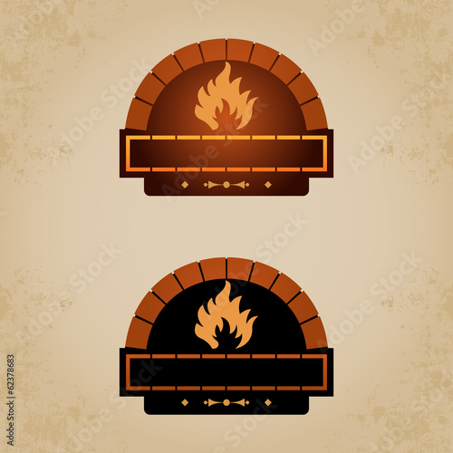 Firewood oven set 2