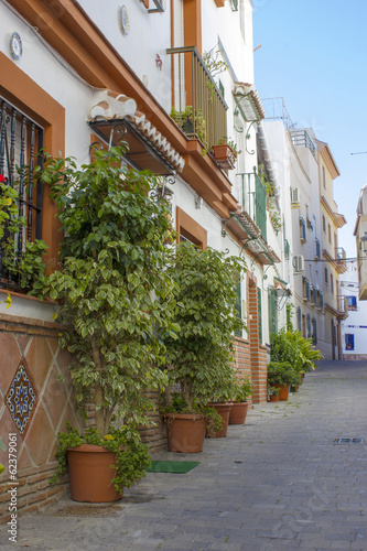 Street in Almunecar Andalusia, Spain © Mira Drozdowski